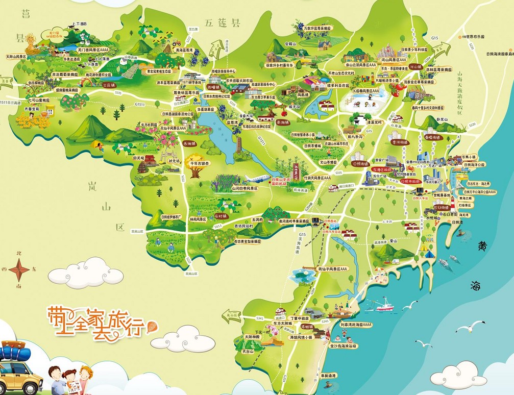 东莞生态园景区使用手绘地图给景区能带来什么好处？